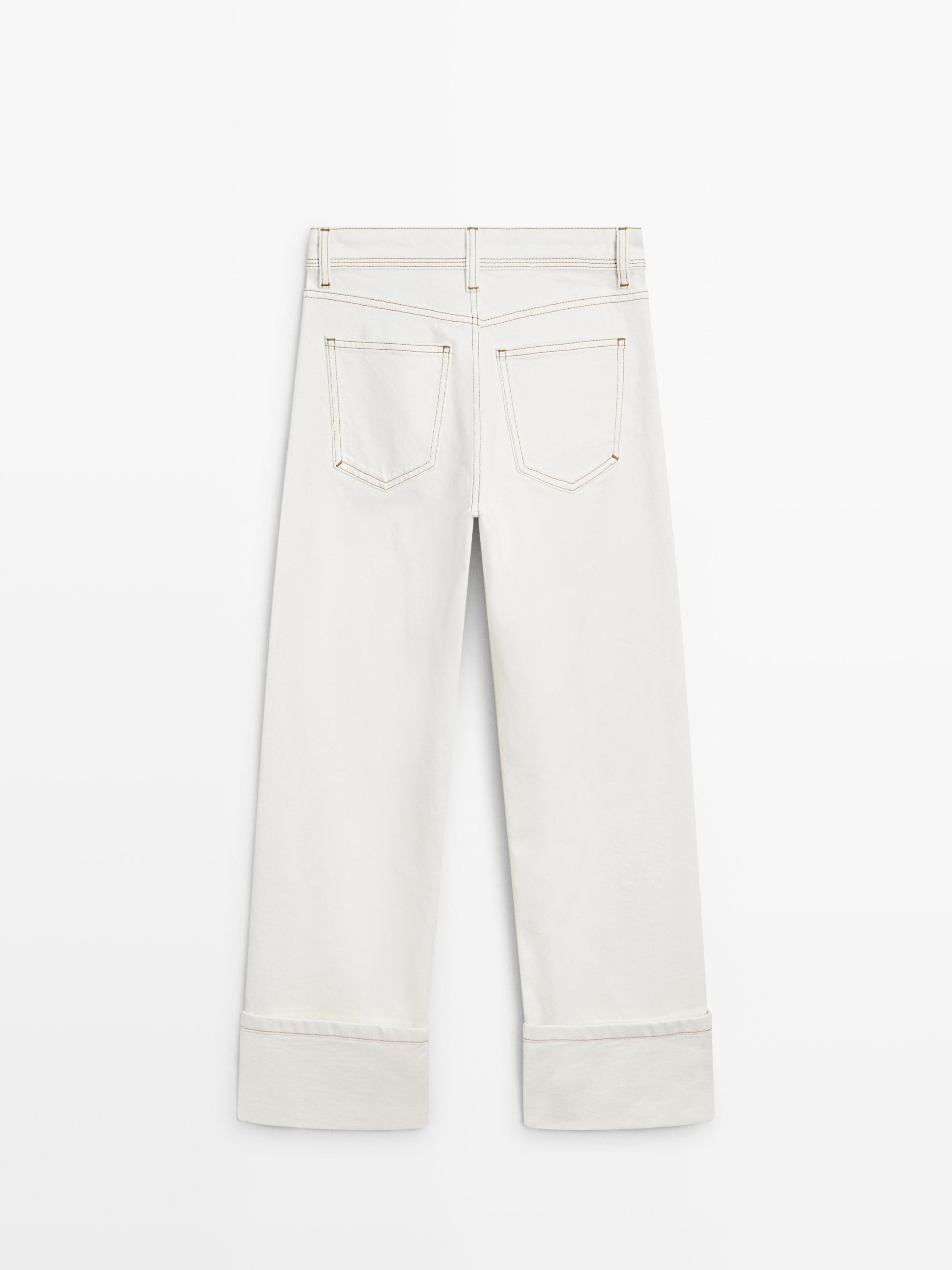 Jean straight ourlet